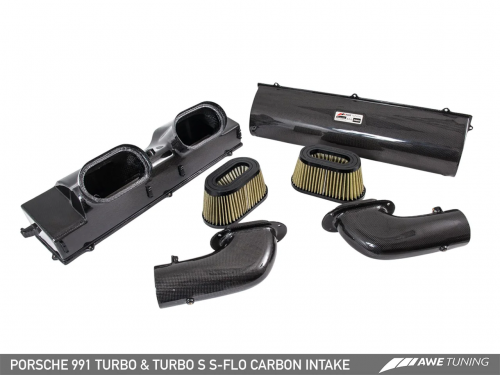 Intake system carbon AWE Porsche 991.1/991.2 Turbo/Turbo S